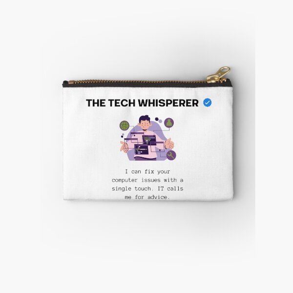 Item preview, The Tech Whisperer Funny Office IT Design designed and sold by Anita Ohulo.