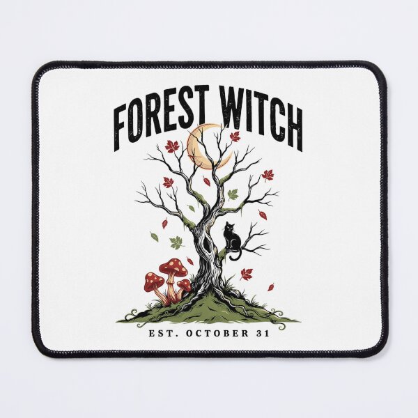 Item preview, Forest Witch Halloween Tree Design Graphic Tee v11 designed and sold by DarylWelsh2024.