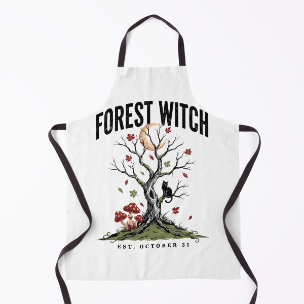 Item preview, Forest Witch Halloween Tree Design Graphic Tee v11 designed and sold by DarylWelsh2024.