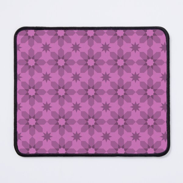 Item preview, Geometric Pattern: Angola: Aubergine designed and sold by Red Wolf.