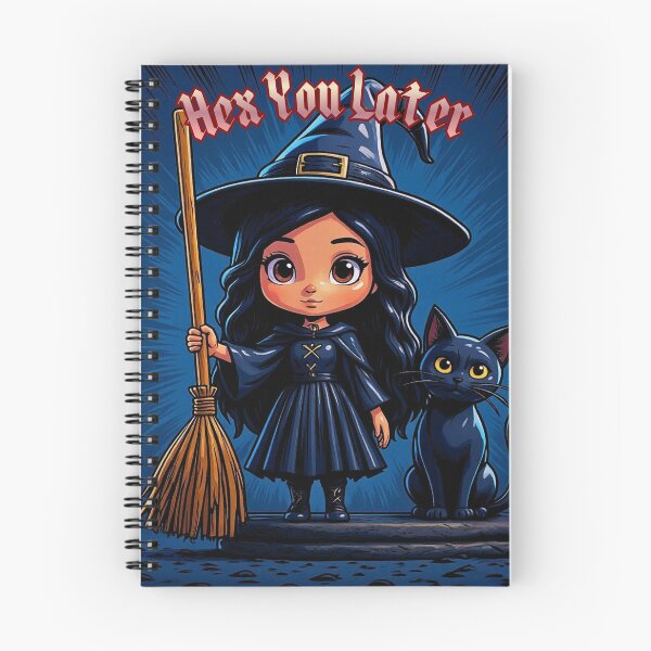 Item preview, Chibi Witch – “Hex You Later” Halloween Fan Art designed and sold by AADesigns42.