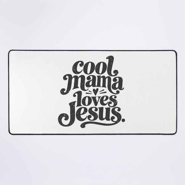 Item preview, Cool Mama Loves Jesus | Christian Mom Faith Design designed and sold by MamaTeesunder20.
