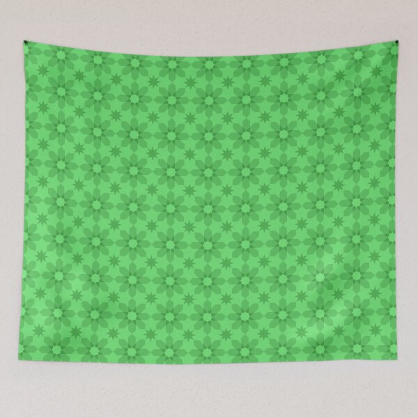 Item preview, Geometric Pattern: Angola: Emerald designed and sold by Red Wolf.