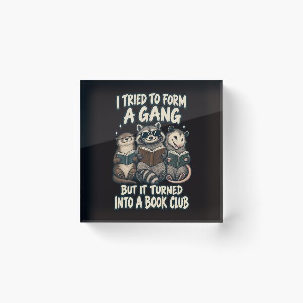Item preview, Woodland Book Club Gang designed and sold by FrameFlow.