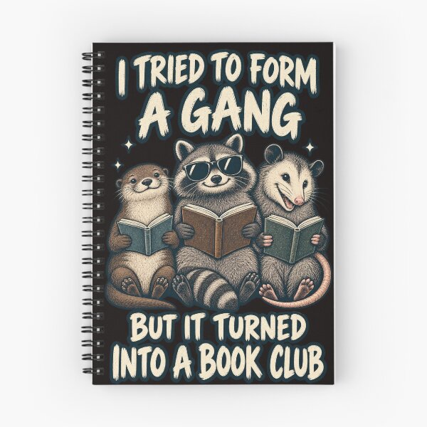 Item preview, Woodland Book Club Gang designed and sold by FrameFlow.