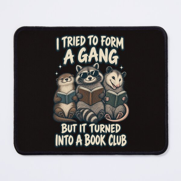Item preview, Woodland Book Club Gang designed and sold by FrameFlow.