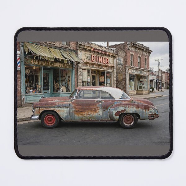 Item preview, Rusty Vintage Car designed and sold by Savannah Gibbs.