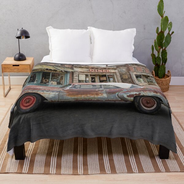 Item preview, Rusty Vintage Car designed and sold by Savannah Gibbs.