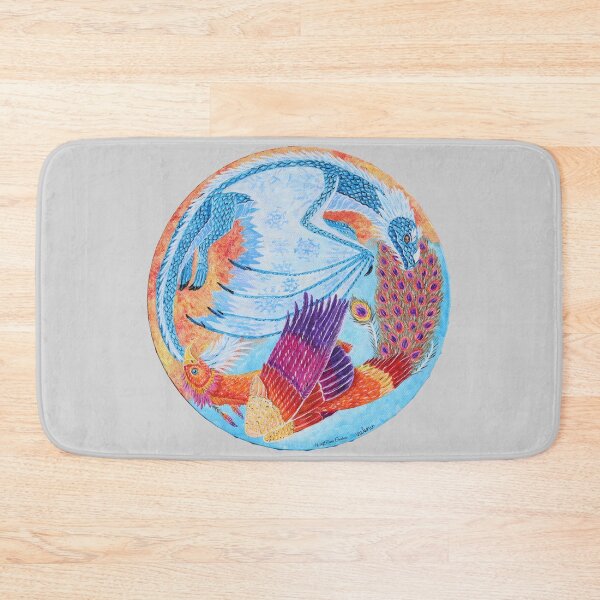 Item preview, "Fire and Ice" Acrylic painting designed and sold by WolfRaven Creations.