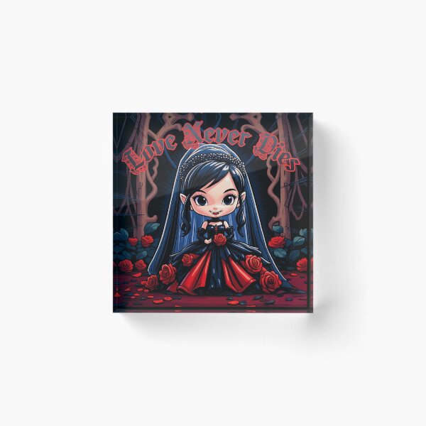 Item preview, Chibi Vampire Bride – “Love Never Dies” designed and sold by AADesigns42.