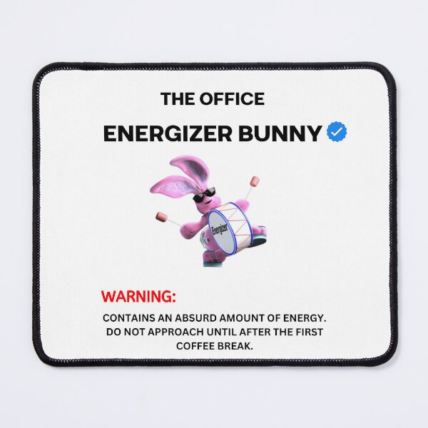 Item preview, The Office Energizer Bunny designed and sold by Anita Ohulo.