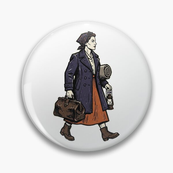 Item preview, Retro Midwife Moon Satchel Woodcut designed and sold by eduardoroa22.