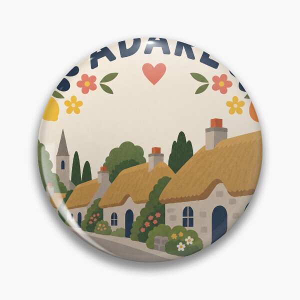 Item preview, Adare Ireland Travel Souvenir Modern Folk Art designed and sold by VisualArtsOasis.