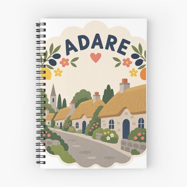 Item preview, Adare Ireland Travel Souvenir Modern Folk Art designed and sold by VisualArtsOasis.