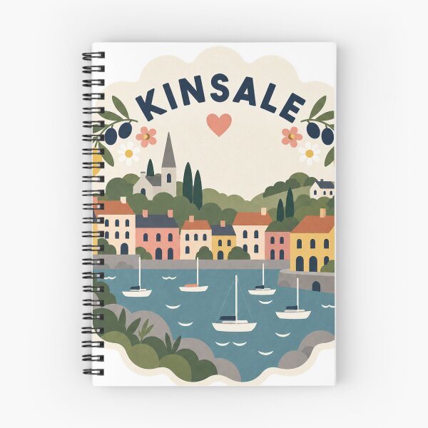 Item preview, Kinsale Ireland Travel Souvenir Modern Folk Art designed and sold by VisualArtsOasis.
