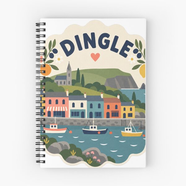Item preview, Dingle Ireland Travel Souvenir Modern Folk Art designed and sold by VisualArtsOasis.
