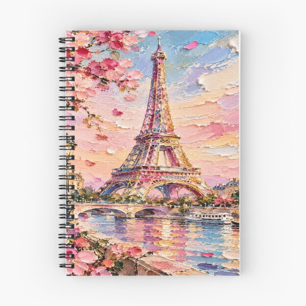 Item preview, Paris in Bloom Impasto designed and sold by DaryaArtFrance.