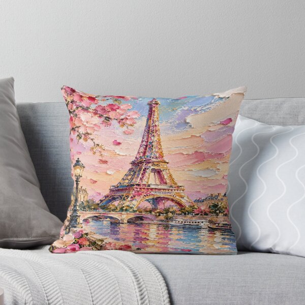 Item preview, Paris in Bloom Impasto designed and sold by DaryaArtFrance.