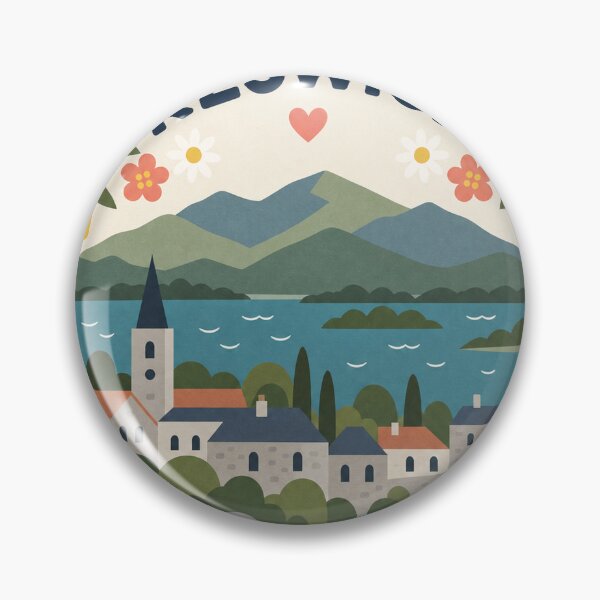 Item preview, Keswick England Travel Souvenir Modern Folk Art designed and sold by VisualArtsOasis.