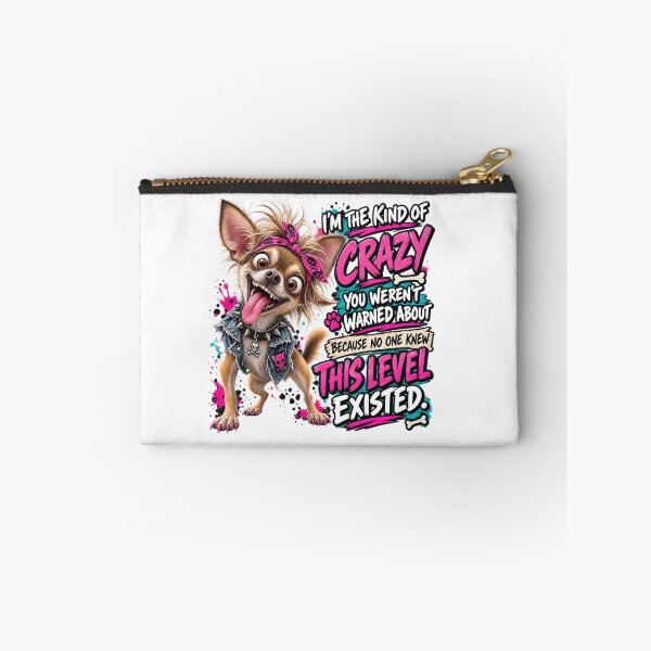 Item preview, Crazy Three Legged Chihuahua Funny Tripod Dog designed and sold by HippyRikky.