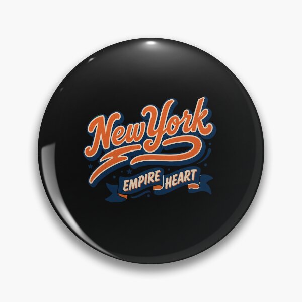 Item preview, New York Empire Heart Retro Script  designed and sold by KarenScheideman.