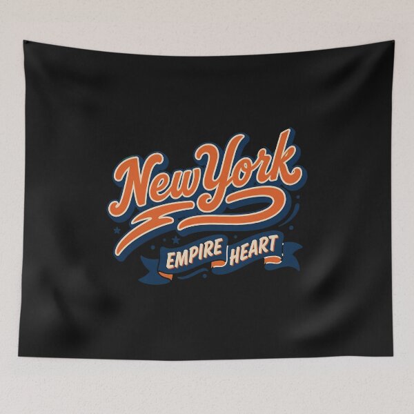 Item preview, New York Empire Heart Retro Script  designed and sold by KarenScheideman.