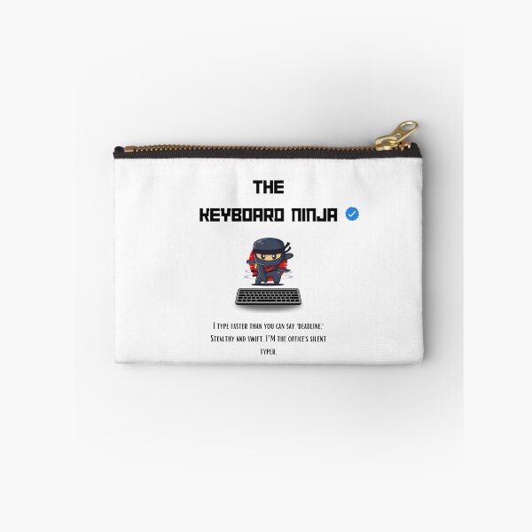 Item preview, The Keyboard Ninja Fast Typist Office Design designed and sold by Anita Ohulo.
