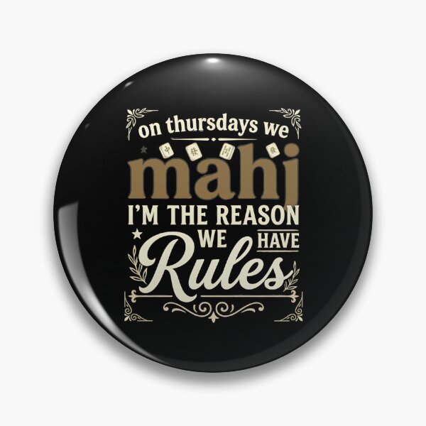 Item preview, On Thursdays We Mahj Rahj designed and sold by designstoriesMK.