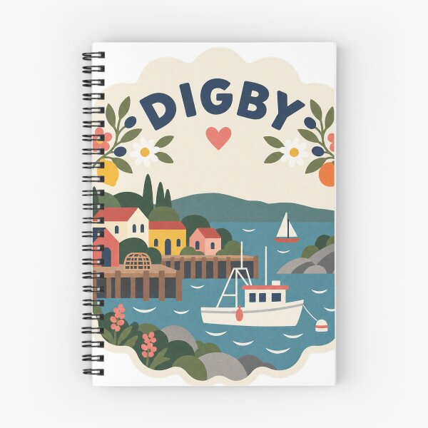 Item preview, Digby Canada Travel Souvenir Modern Folk Art designed and sold by VisualArtsOasis.