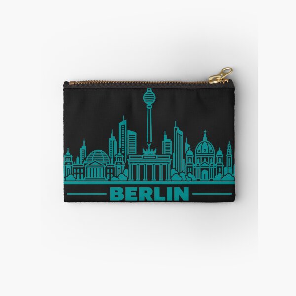Item preview, Berlin Germany Line Art Skyline Poster designed and sold by CMYKStudio.