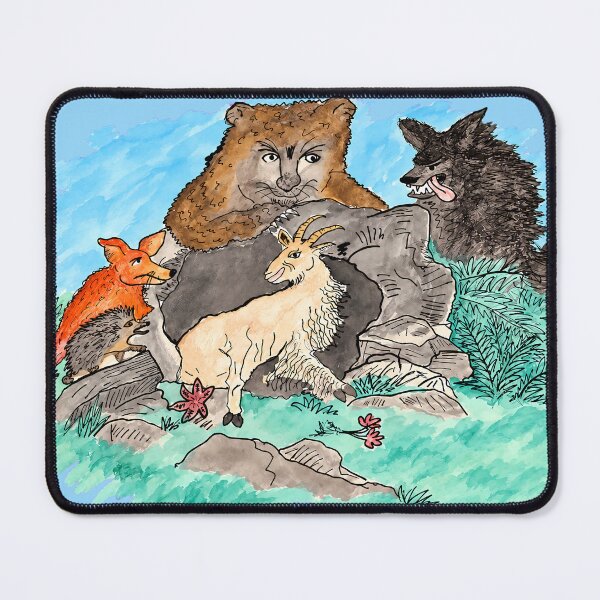 Item preview, Wild Friends Among Rocks and Ferns designed and sold by SVox.