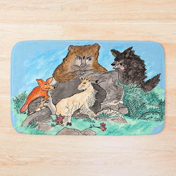 Item preview, Wild Friends Among Rocks and Ferns designed and sold by SVox.