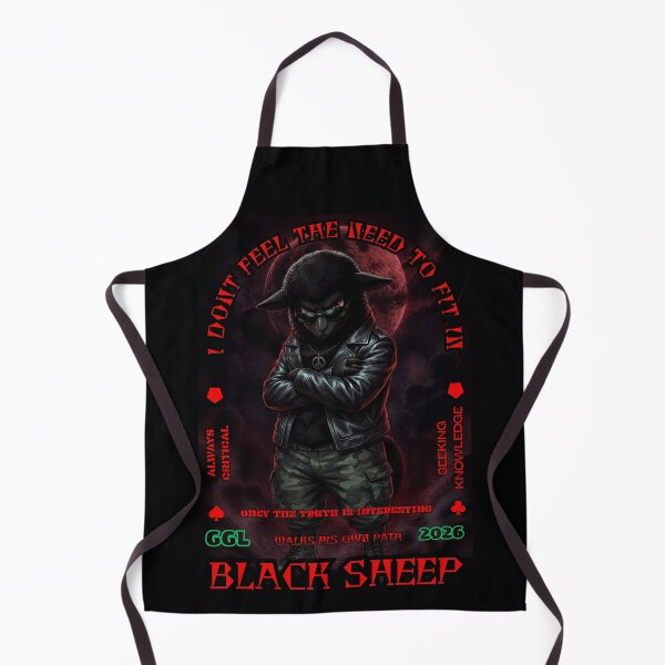 Item preview,   Black Sheep Dark Anime Digital  AI Art 33.2 designed and sold by GoGreenlove.