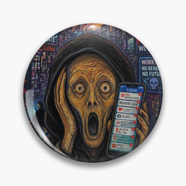 Item preview, Scream designed and sold by Tarot-Tees and Magical Merch.