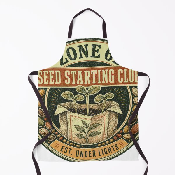 Item preview, Zone 6b Seedling Club Vintage Garden Badge designed and sold by BoosterShop.