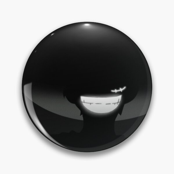 Item preview, Mysterious dark Luffy silhouette showing glowing smile and scar designed and sold by a1-x.