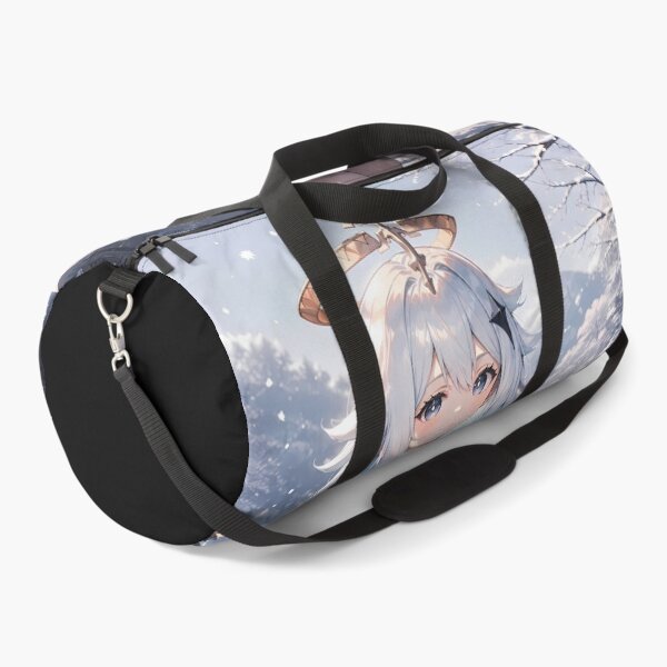 Item preview, Paimon Genshin Impact Peaceful Snowy Garden Morning designed and sold by mildaclairmo.