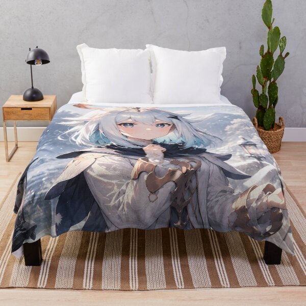 Item preview, Paimon Genshin Impact Peaceful Snowy Garden Morning designed and sold by mildaclairmo.