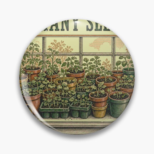 Item preview, Too many seedlings. Too few windowsill signs. designed and sold by BoosterShop.