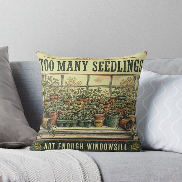Item preview, Too many seedlings. Too few windowsill signs. designed and sold by BoosterShop.
