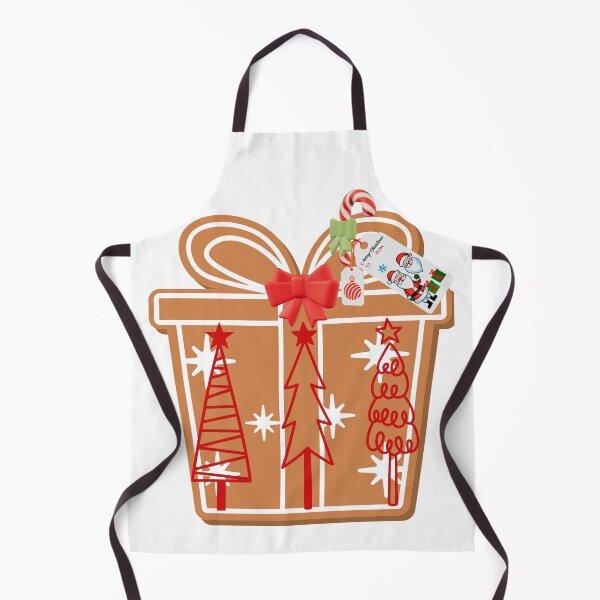 Item preview, Gingerbread Christmas Gift Box Festive Holiday Cookie Design designed and sold by VibranPalette.