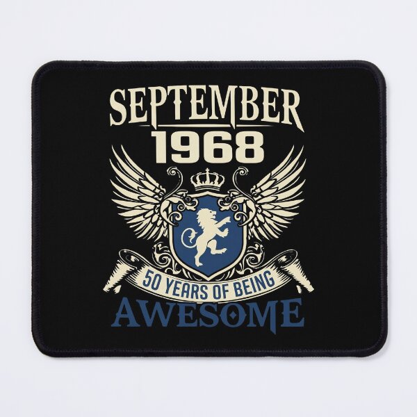 Item preview, September 1968 50 Years Of Being Awesome designed and sold by aleggsaurus.