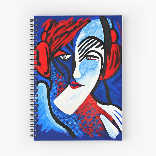 Item preview, Lost in Music – Woman with Headphones designed and sold by SVox.