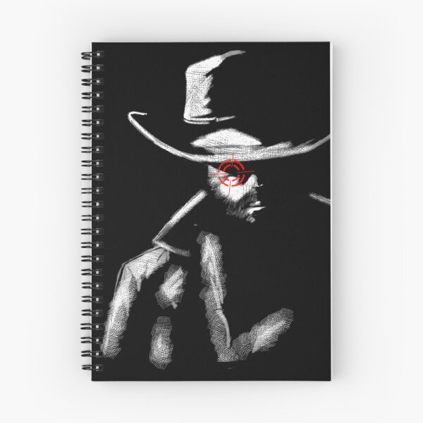 Item preview, The abstract cowboy in white woven lines and a red target point designed and sold by a1-x.