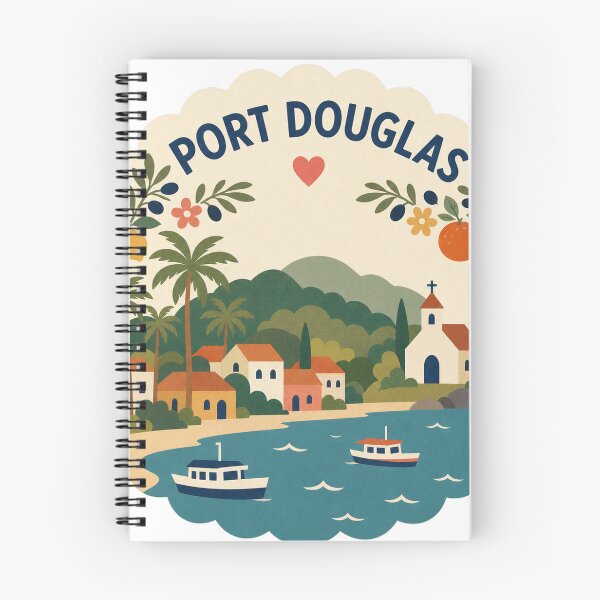 Item preview, Port Douglas Australia Travel Souvenir Modern Folk Art designed and sold by VisualArtsOasis.