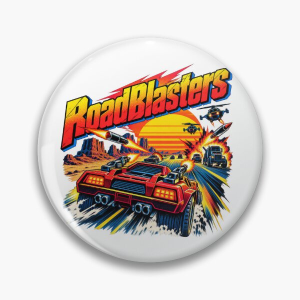 Item preview, RoadBlasters – Retro Arcade Combat Racing designed and sold by DopeyRobot.