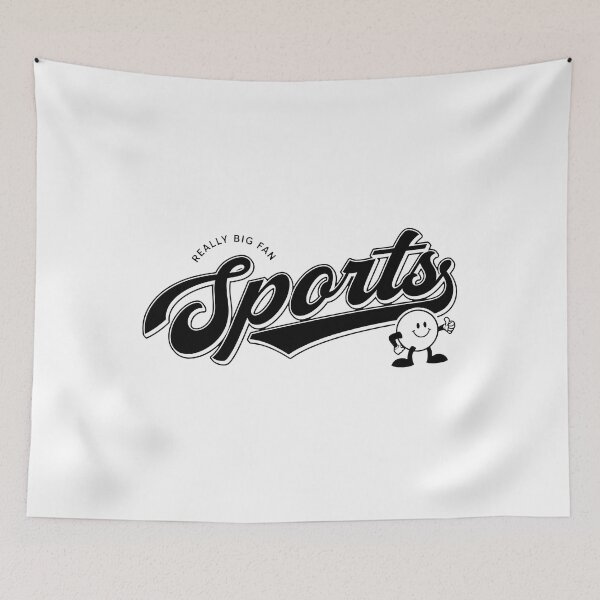 Item preview, Sports Really Big Fan Script Logo designed and sold by aleggsaurus.