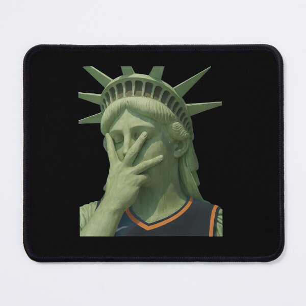 Item preview, Statue of Liberty Facepalm Sports Fan designed and sold by anthonyperry6.