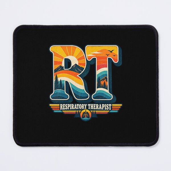 Item preview, Vintage Retro RT Respiratory Therapist Sunshine Mountain designed and sold by ClinicalHubs.