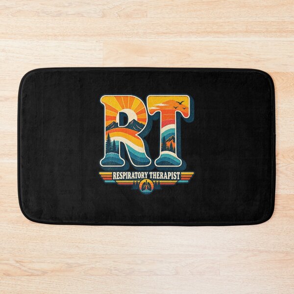 Item preview, Vintage Retro RT Respiratory Therapist Sunshine Mountain designed and sold by ClinicalHubs.